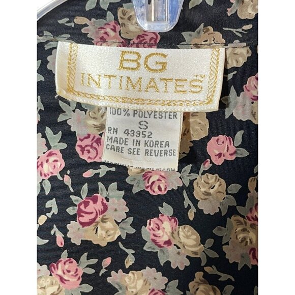 BG Intimates Floral Polyester Nightgown/Sleepshirt - Picture 9 of 11